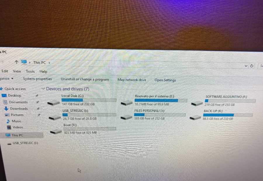 Verifica finale delle partizioni migrate su SSD